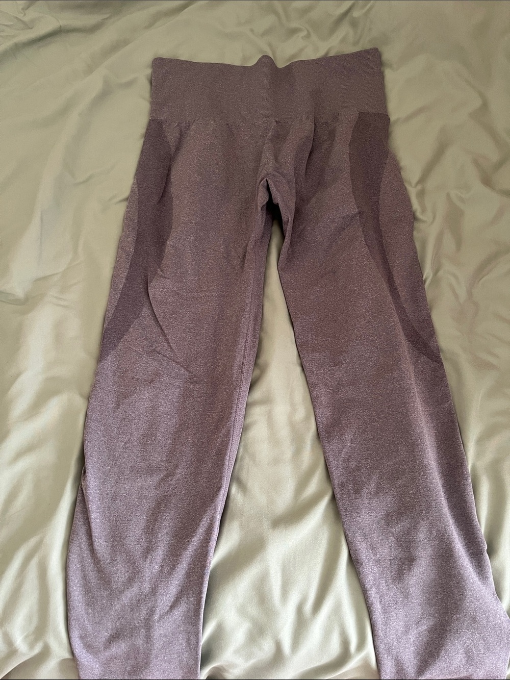 NVGTN Heather Gray High-Waist Leggings Medium
